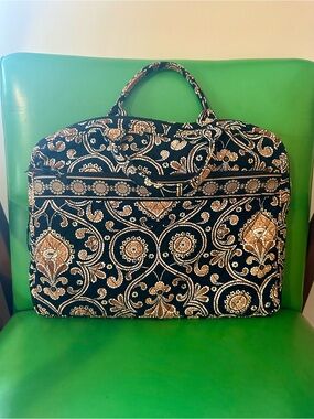 Vera Bradley Cafe Latte Pattern Laptop Bag